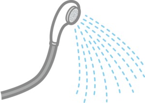 水シャワー 健康法