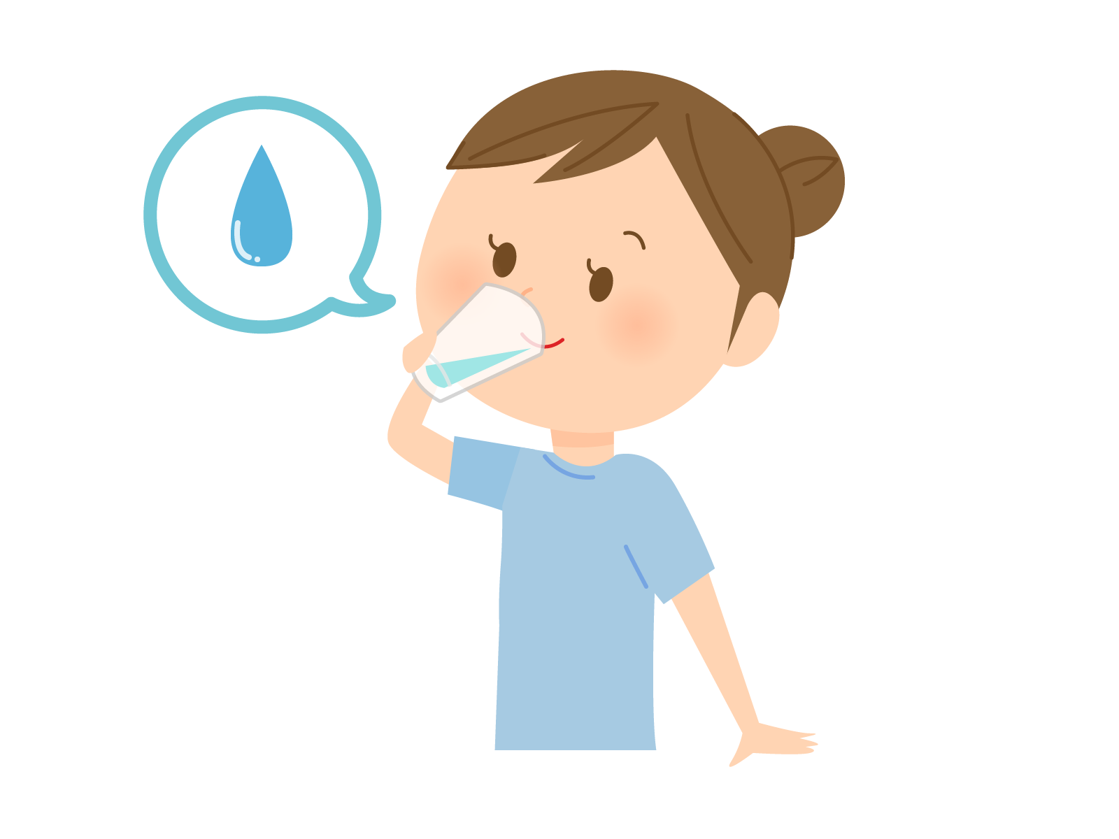 水分不足が腰痛を招く！？1日に必要な水分摂取量を教えます。