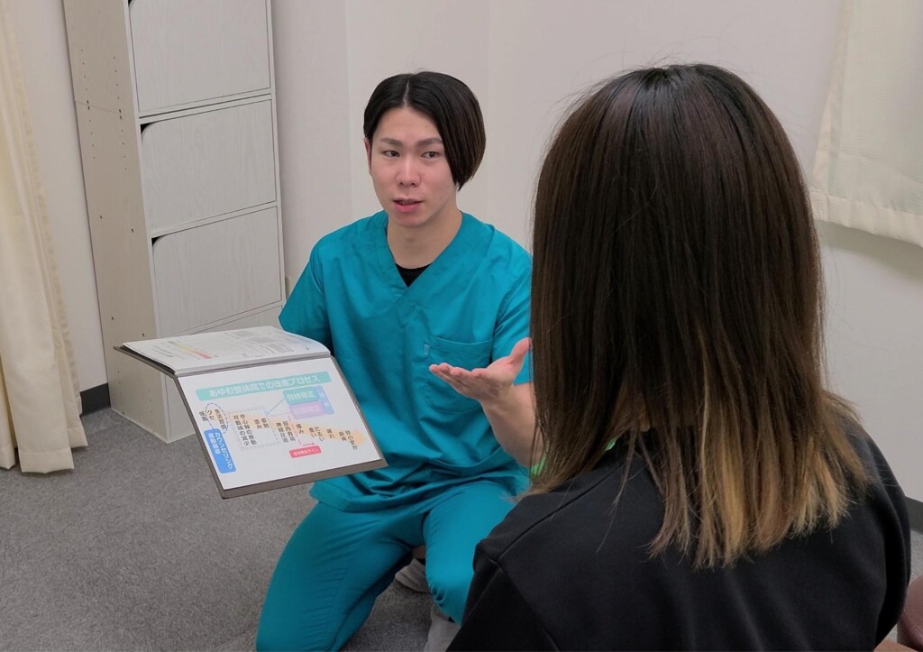 説明の様子